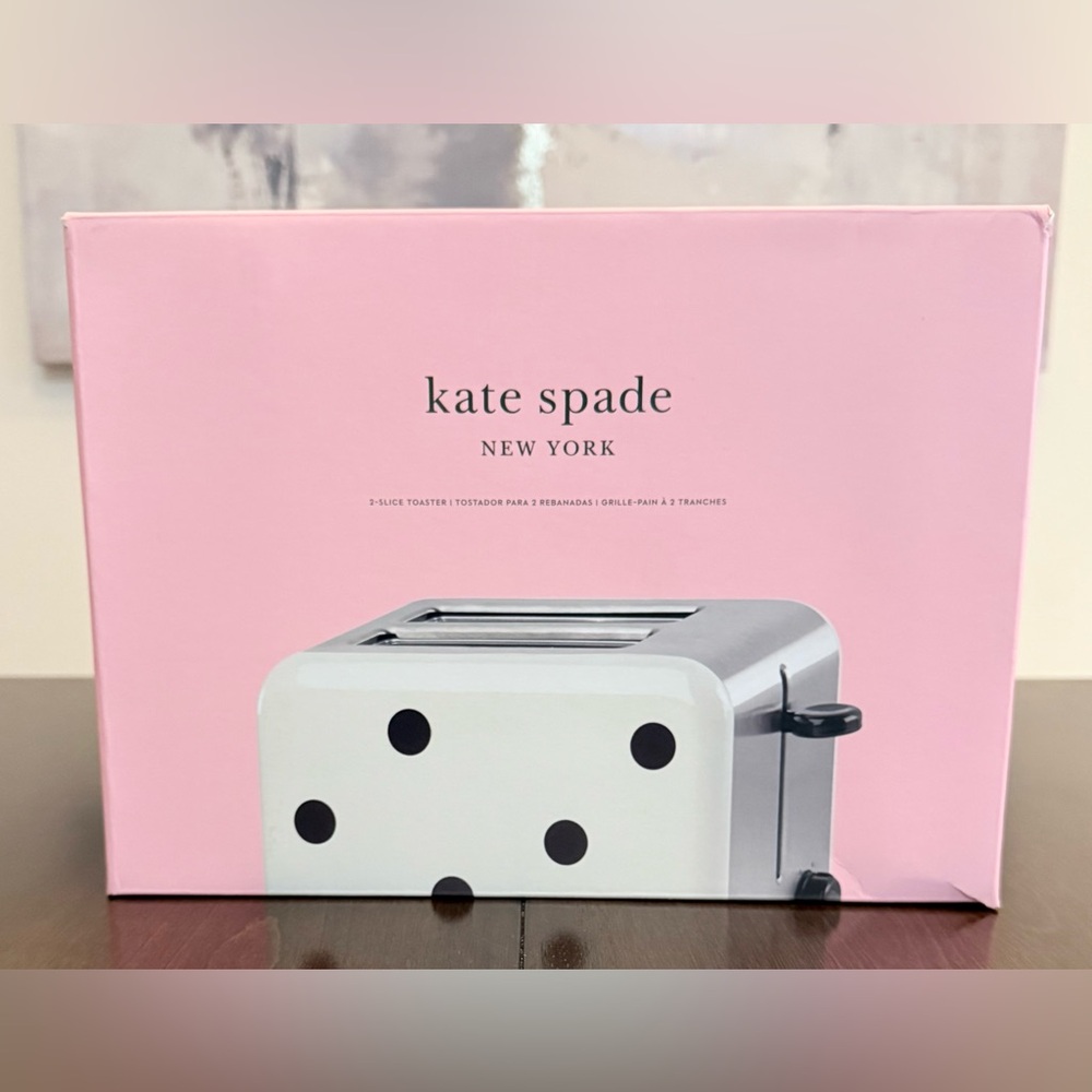 Kate Spade Deco Dot 2 Slice Toaster